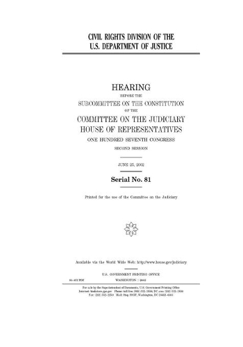 Civil Rights Division of the U.S. Department of Justice