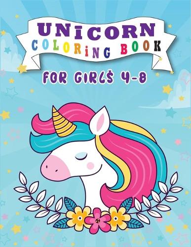 Unicorn Coloring Book for Girls 4-8