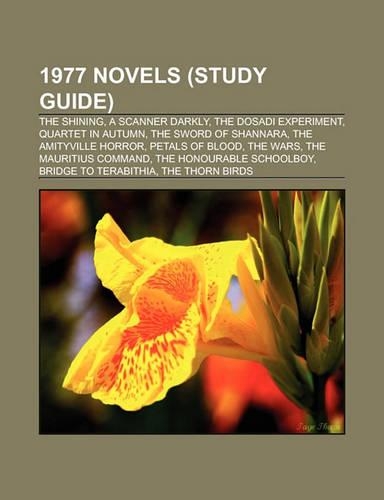 1977 Novels (Book Guide)