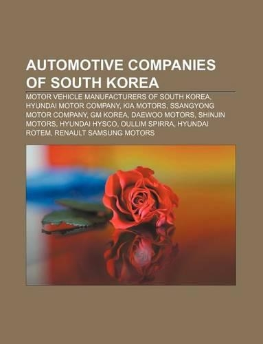 Automotive Companies of South Korea