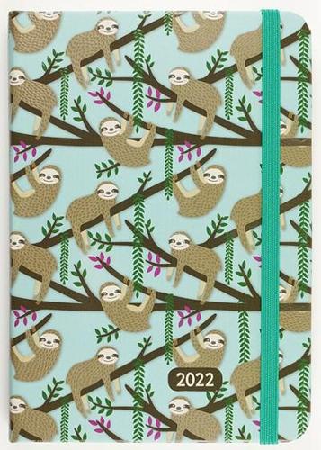 2022 Sloths Weekly Planner (16-Month Engagement Calendar)
