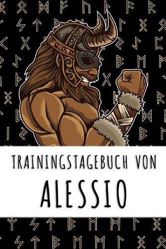 Trainingstagebuch von Alessio: Personalisierter Tagesplaner für dein Fitness- und Krafttraining im Fitnessstudio oder Zuhause