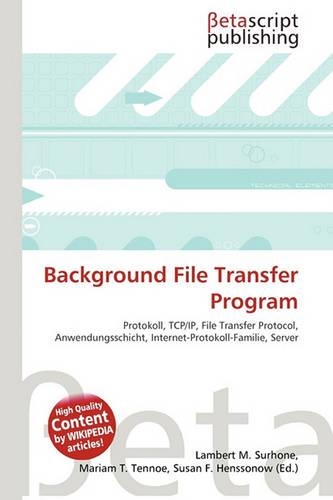 Background File Transfer Program: (German)
