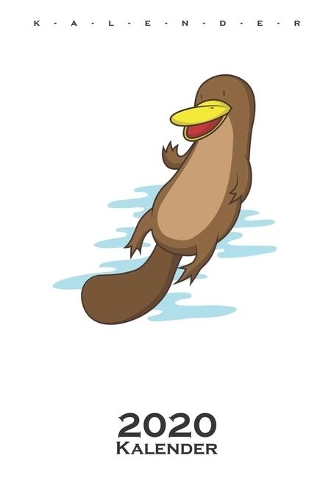 winkendes Schnabeltier Kalender 2020