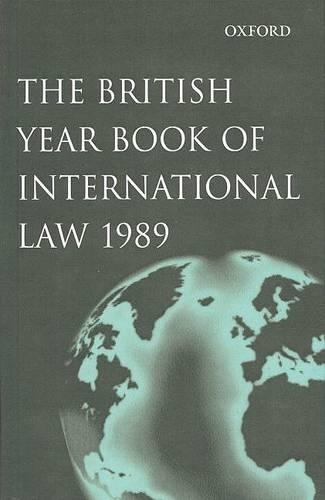 The British Year Book of International Law
