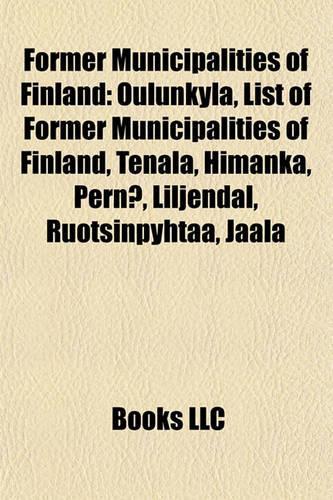Former Municipalities of Finland