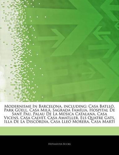 Articles on Modernisme in Barcelona, Including