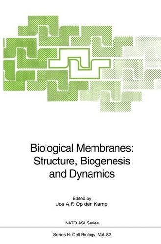 Biological Membranes: Structure, Biogenesis and Dynamics(v. 82 NATO ASI Subseries H)
