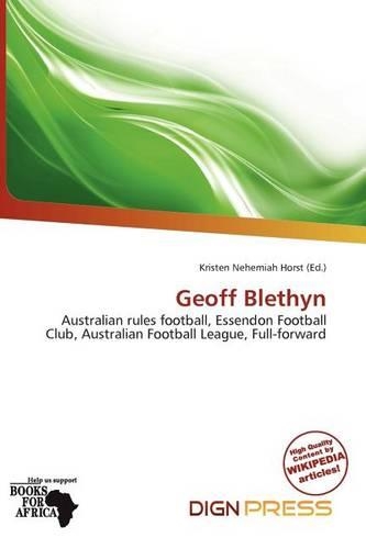 Geoff Blethyn: (English)