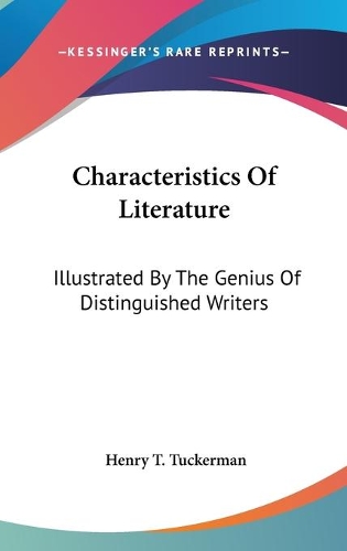 Characteristics Of Literature