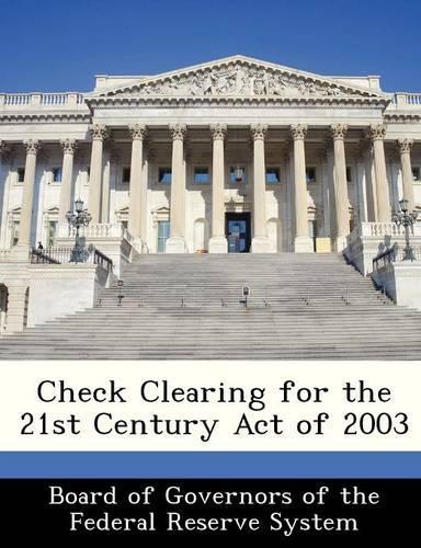 Check Clearing for the 21st Century Act of 2003