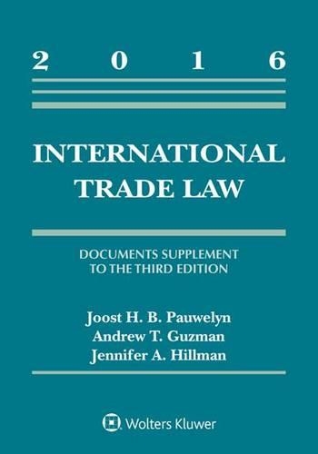 International Trade Law