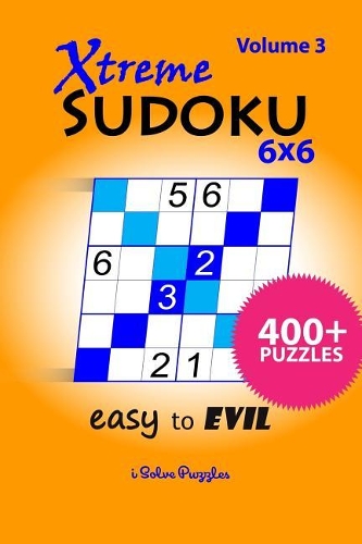 Xtreme SuDoKu 6x6 Easy to Evil