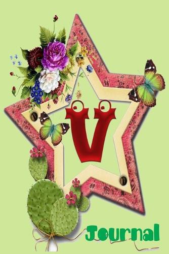 V Journal ( Monogram Initial V )