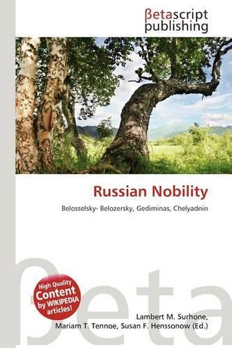 Russian Nobility: (English)