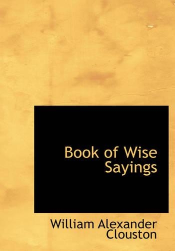 Book of Wise Sayings: (English)