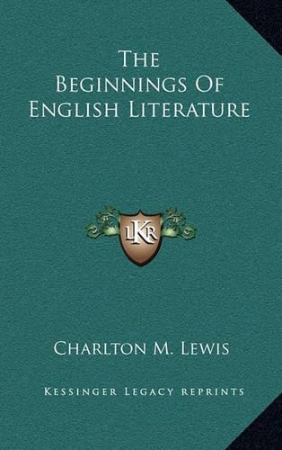 The Beginnings of English Literature