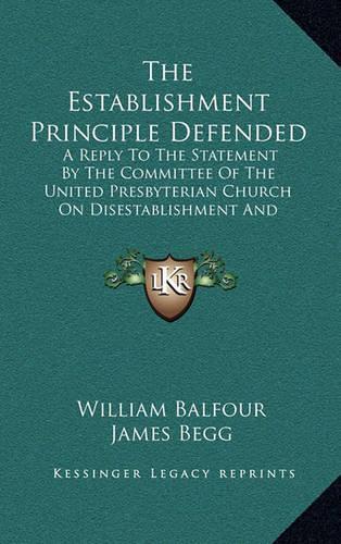 The Establishment Principle Defended