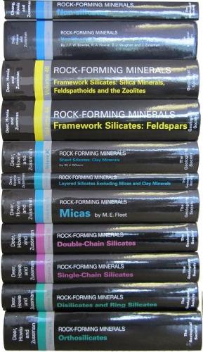 Rock-Forming Minerals 11 volume set