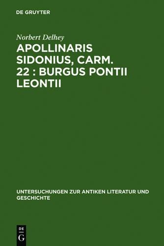 Apollinaris Sidonius, Carm. 22