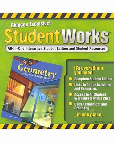 Geometry: Concepts and Applications, Studentworks CD-ROM