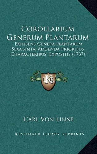 Corollarium Generum Plantarum