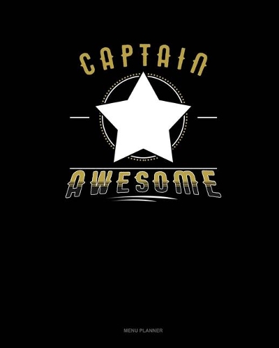 Captain Awesome: Menu Planner
