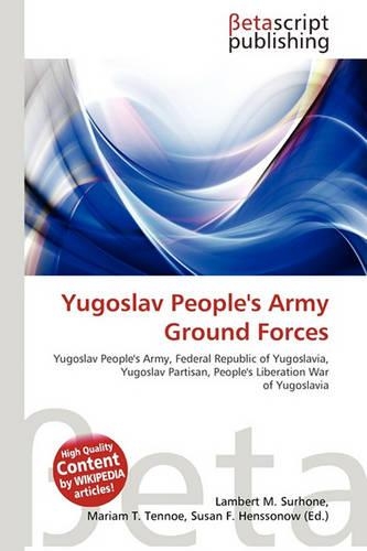 Yugoslav People's Army Ground Forces