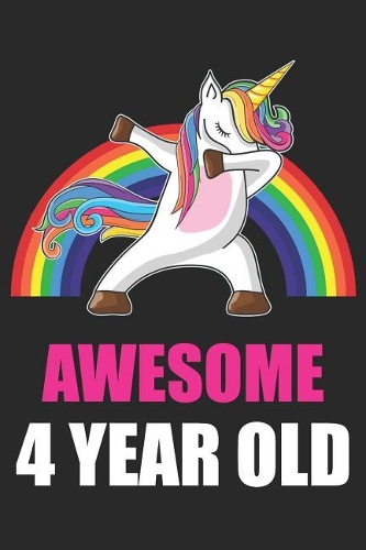 Awesome 4 Year Old Dabbing Unicorn