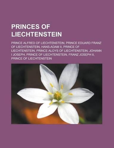 Princes of Liechtenstein