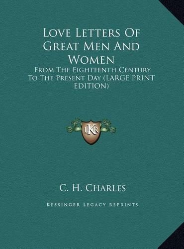Love Letters Of Great Men And Women
