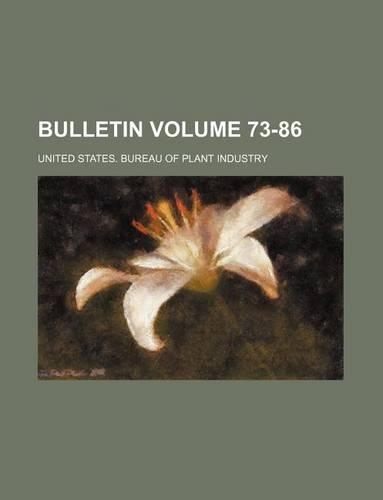 Bulletin Volume 73-86