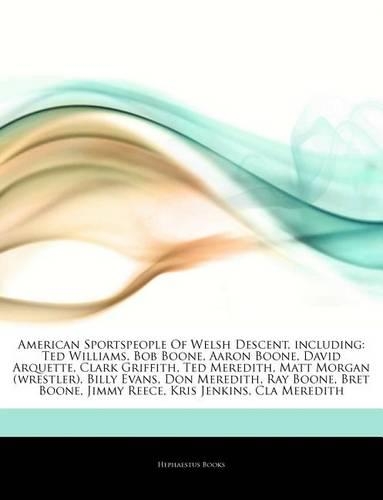 Articles on American Sportspeople of Welsh Descent, Including