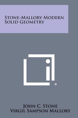 Stone-Mallory Modern Solid Geometry