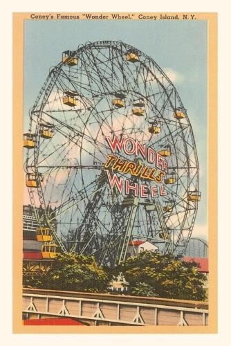 Vintage Journal Coney's Famous "Wonder Wheel," Coney Island. N.Y.: (Pocket Sized - Found Image Press Journals)