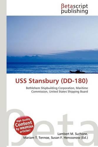 USS Stansbury (DD-180): (English)