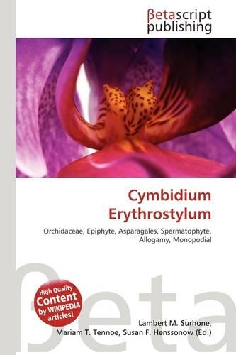 Cymbidium Erythrostylum