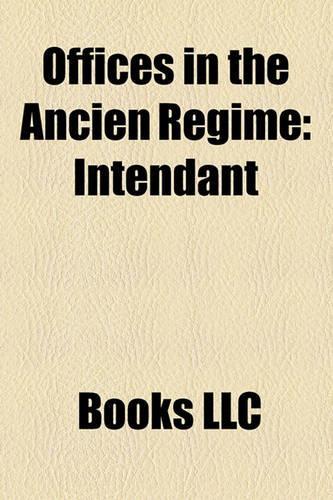 Offices in the Ancien Regime