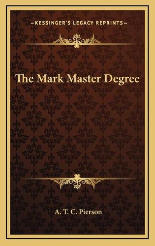 Mark Master Degree: (English)