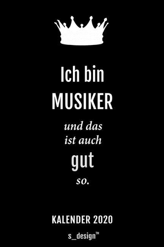 Kalender 2020 für Musiker