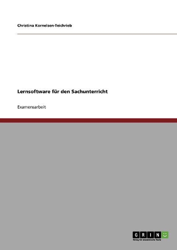 Lernsoftware für den Sachunterricht: (German)