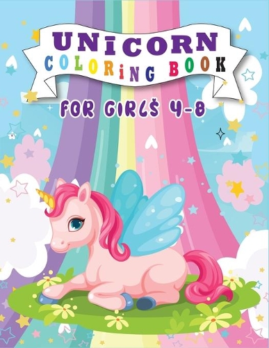 Unicorn Coloring Book for Girls 4-8