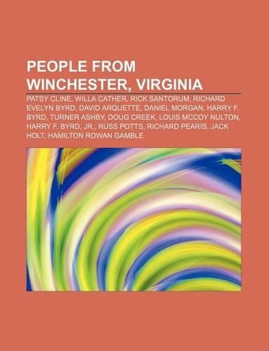 People from Winchester, Virginia