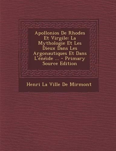 Apollonios De Rhodes Et Virgile