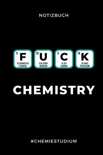 Notizbuch Chemistry #chemiestudium