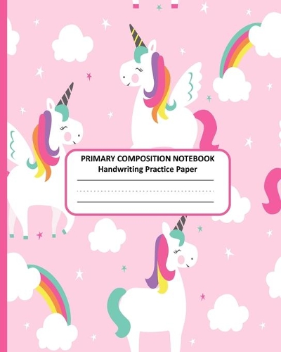 PRIMARY COMPOSITION NOTEBOOK Handwriting Practice Paper