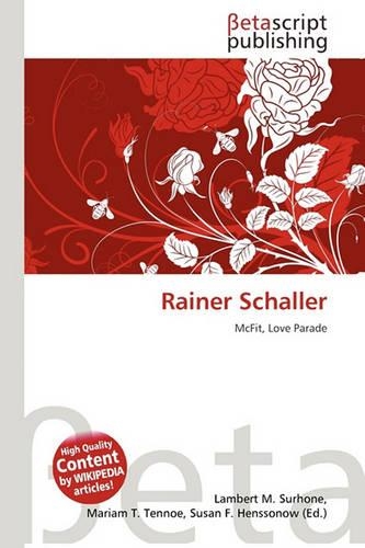 Rainer Schaller: (English)