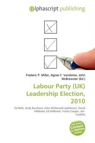 Labour Party (UK) Leadership Election, 2010