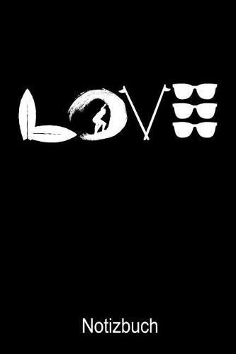 LOVE Surfen Notizbuch