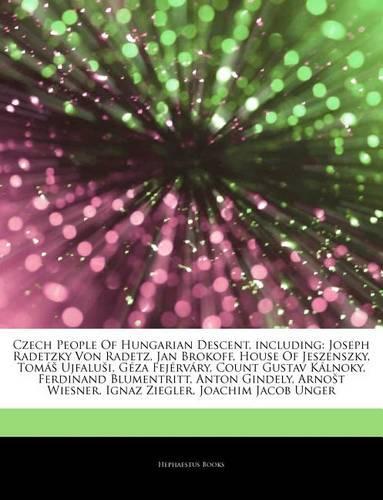 Articles on Czech People of Hungarian Descent, Including